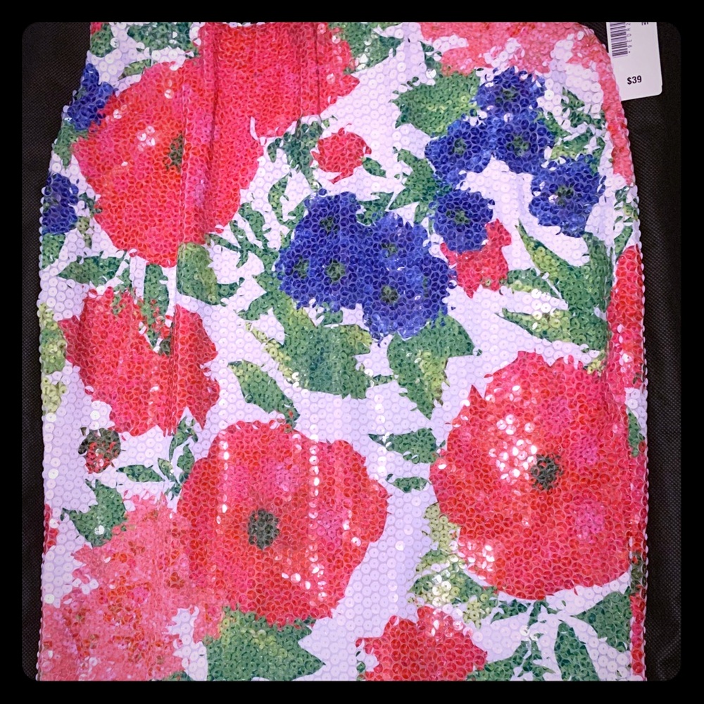 Multi Sequin  Skirt